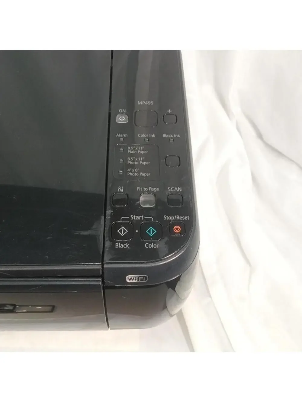 Canon PIXMA MP495 Wireless All-in-One Inkjet Printer Scanner Copier WiFi Tested